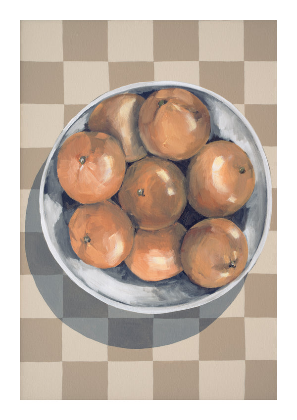 'Bespoke Bowl of Orange' Print